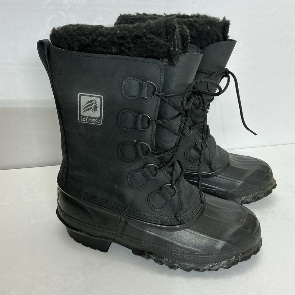 LaCrosse Black Insulated Boots